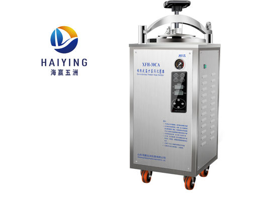 tragbarer vertikaler Edelstahl des Autoklav-30L des Sterilisator-304
